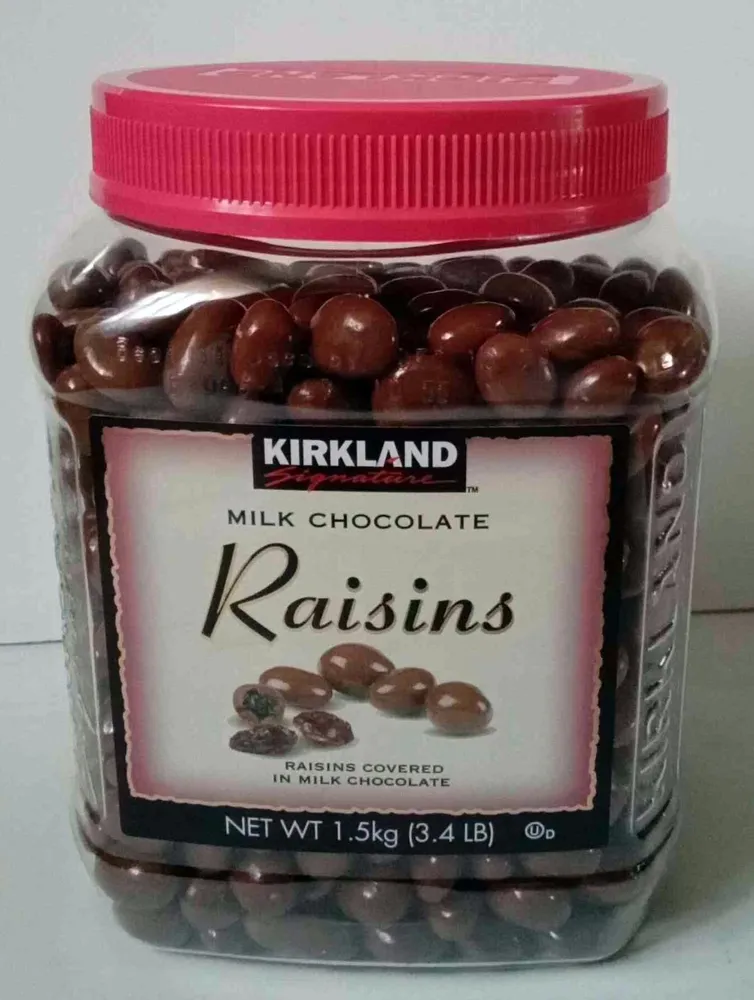 Milk Chocolate Raisins