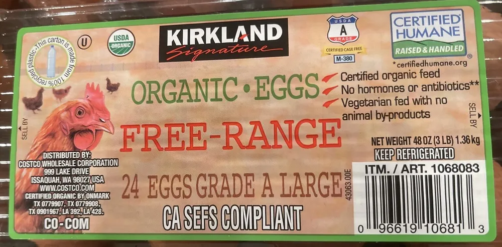 Organic Eggs