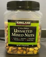 Extra fancy unsalted mixed nuts