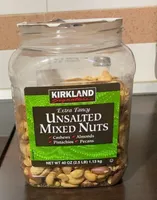 Unsalted Mixed Nuts