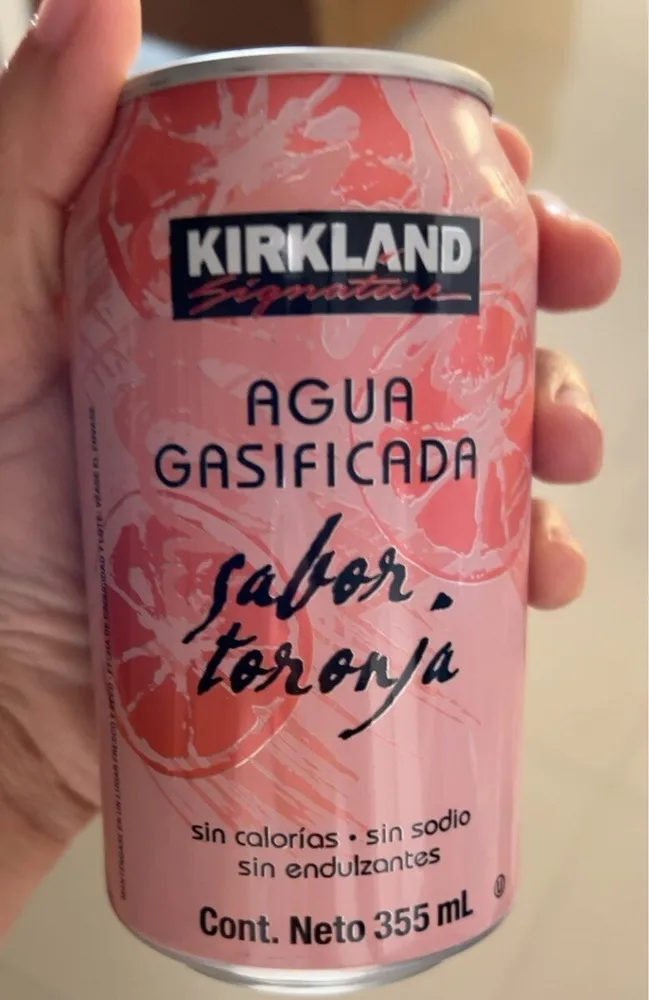 Agua gasificada