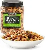 Kirkland Signature Extra Fancy Unsalted Mixed Nuts: 1.13KG Tub