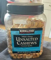 unsalted cashews