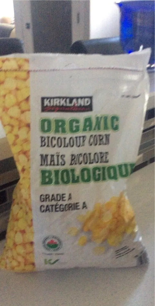 Organic bicolour corn
