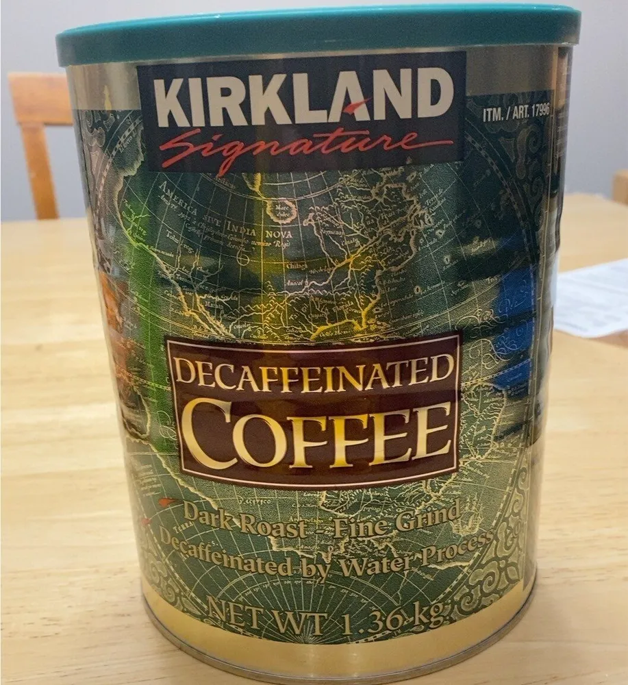 Decaffeinates coffee