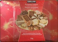 European cookies with belgian chocolate