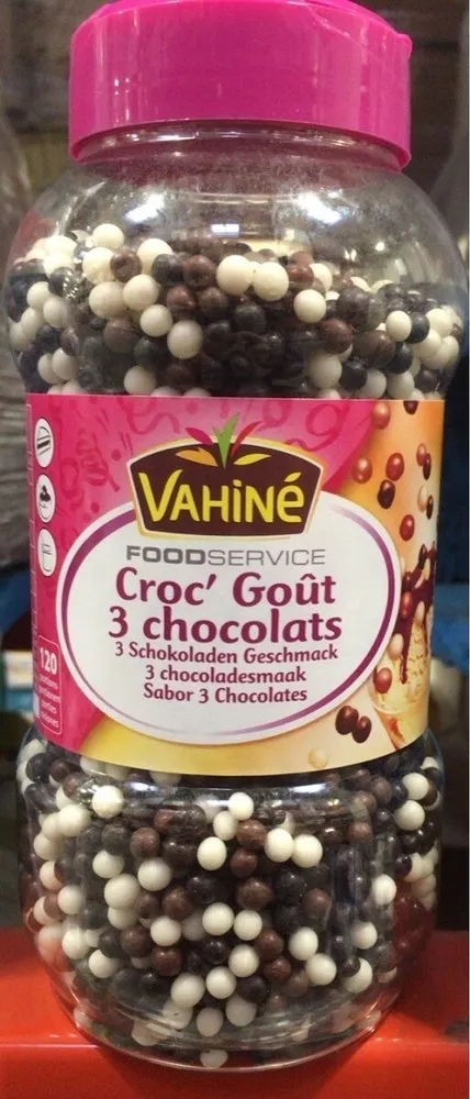 Croc Goût 3 chocolats