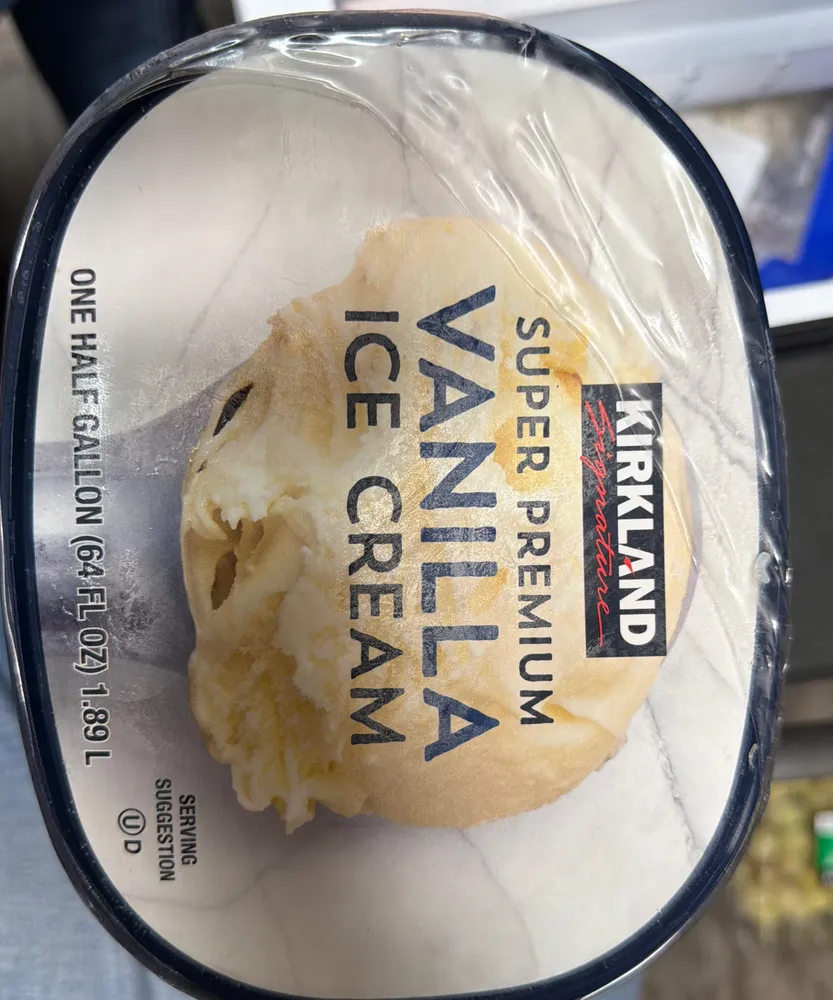 Super Premium Vanilla Ice Cream