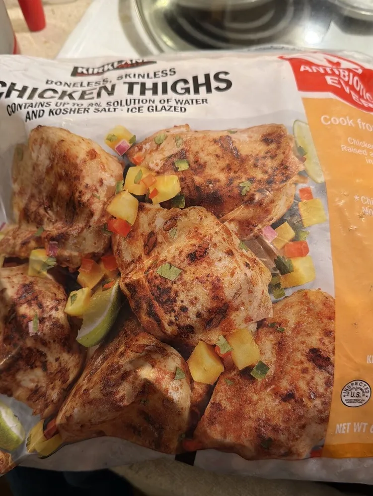 Boneless, skinless chicken thighs
