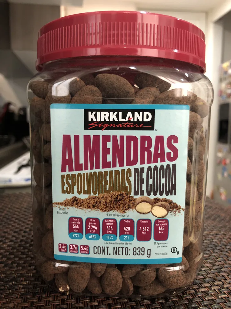 Almendras Espolvoreadas de Cocoa