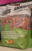 Amandes grillées  a sec