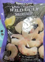 Raw, Tail-Off Wild Gulf Shrimp