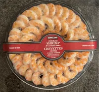 Crecettes cuites et sauce cocktail