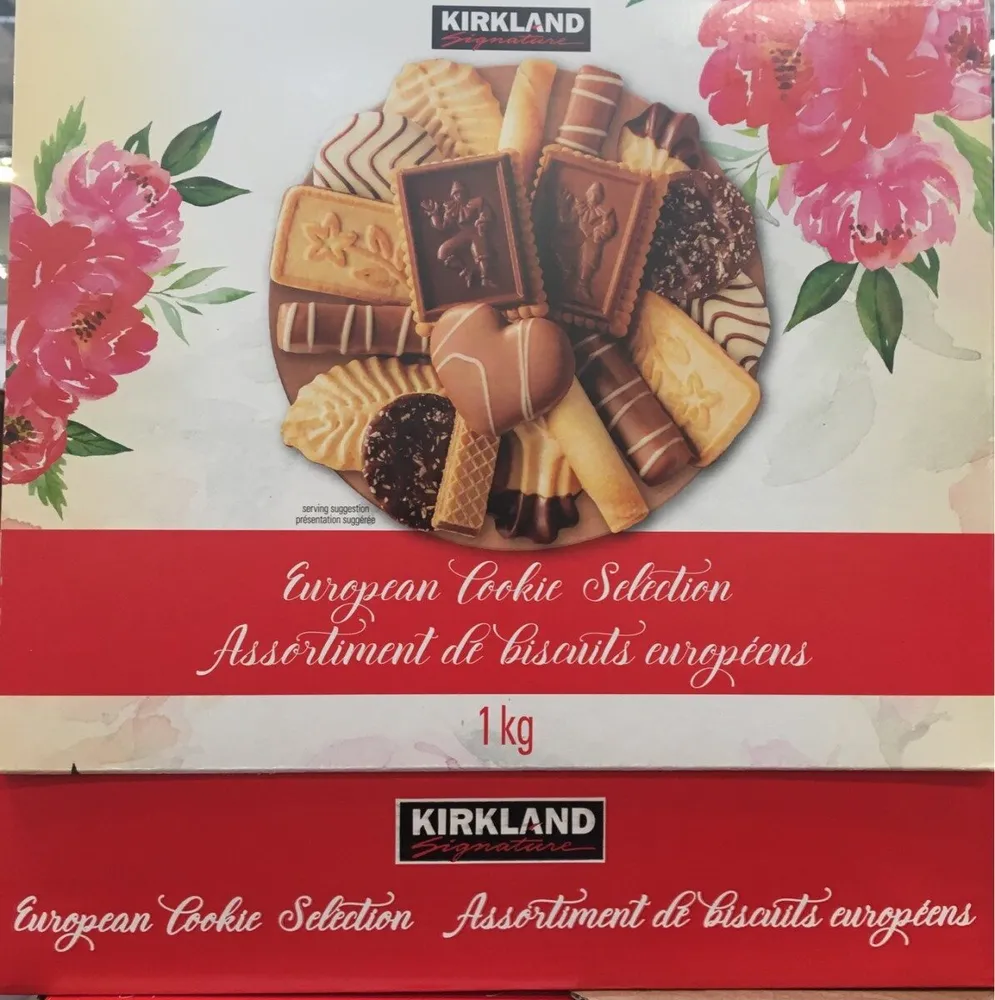 Assortiment de biscuits européens