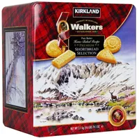 Walkers Premium Shortbread Cookie Assortment 4.6 Pound Tin