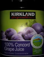 Jus de raisin concord