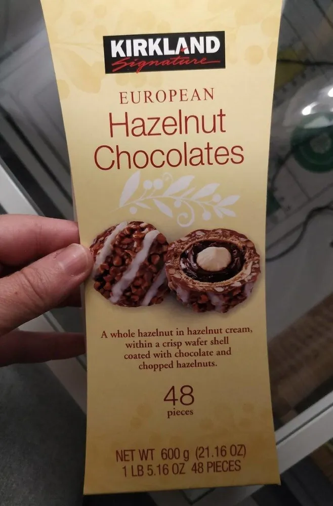 European Hazelnut Chocolates Kirkland