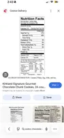Kirkland Signature Gourmet Chocolate Chunk Cookies
