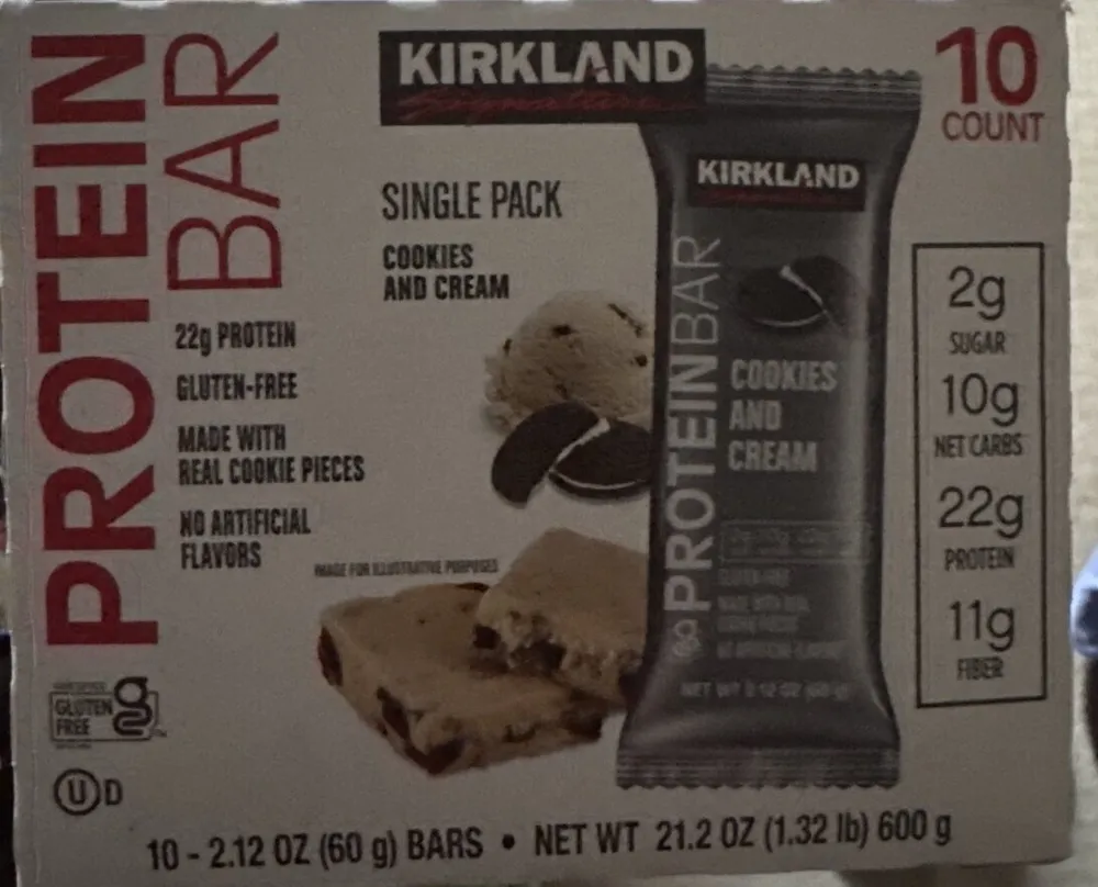 Protein Bar- Cookies and Cream