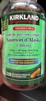 Huile de poisson complète Saumon d'Alaska
