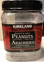 Arachides grillees et salees