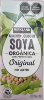 Alimento liquido de soya organica ultrapasteurizado
