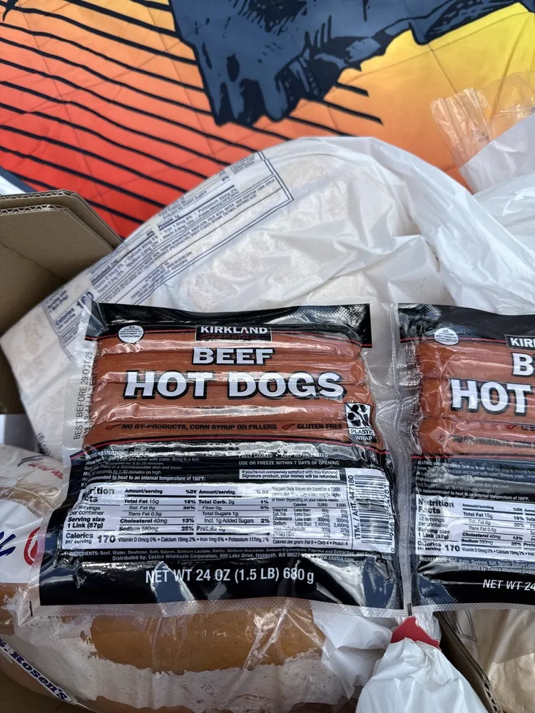 BEEF HOT DOGS