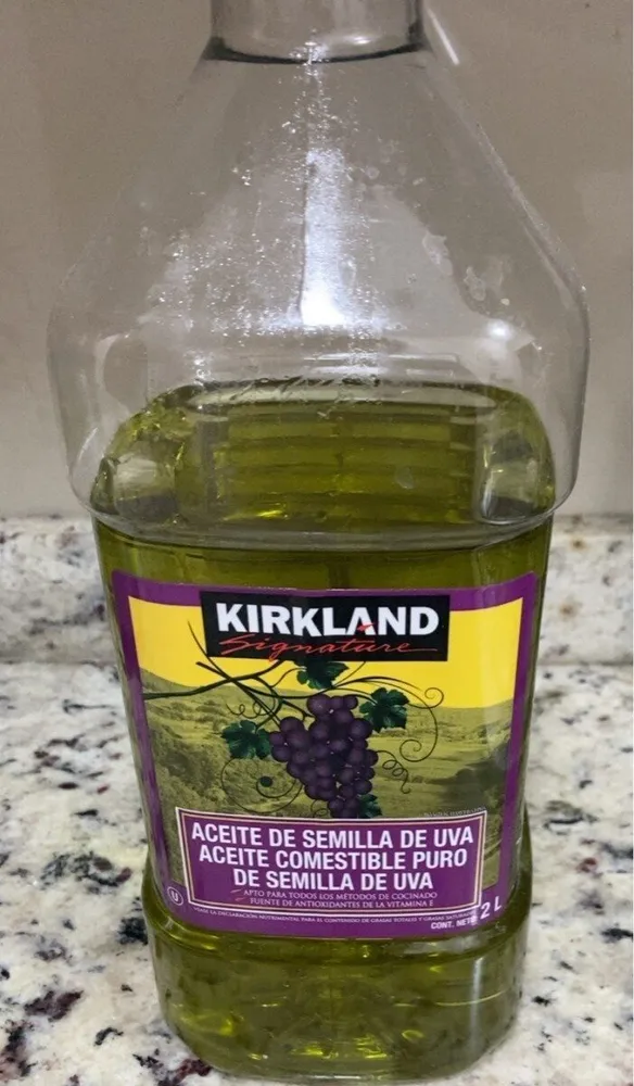 Aceite de semilla de uva