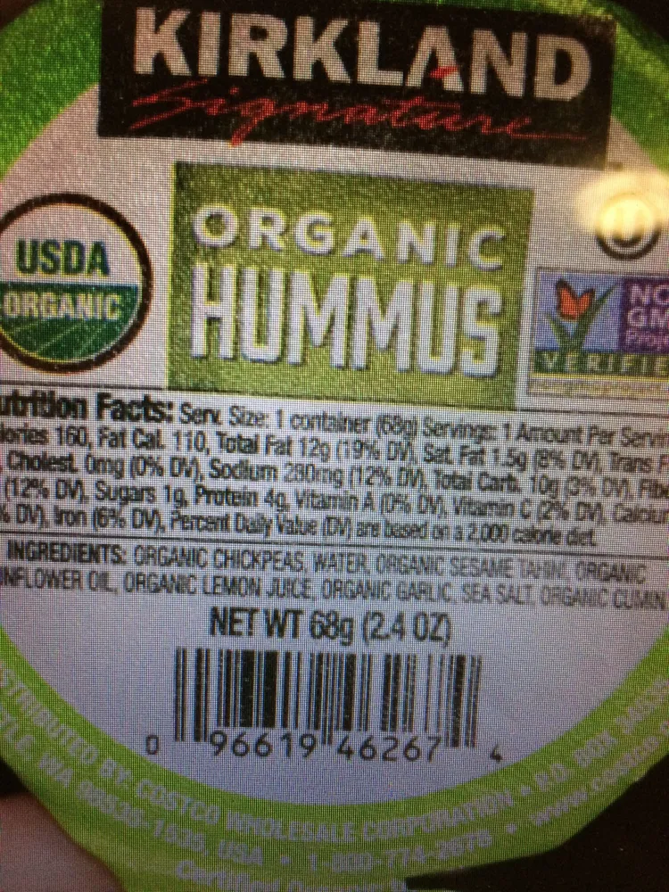 Organic Hummus