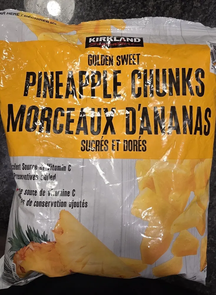Morceaux d’ananas