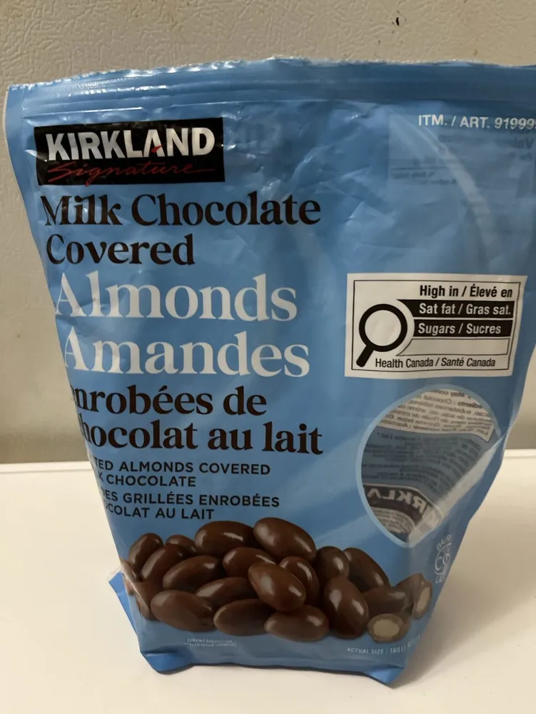 Almonds European Style Milk Chocolate Covered