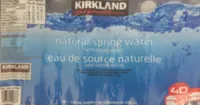 Natural Spring Water (Eau De Source Naturelle)