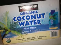 Organic coco water