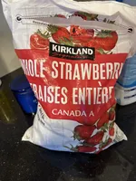 Frozen strawberries