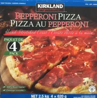Pizza au pepperoni