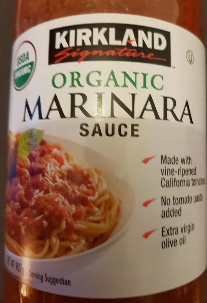 Organic Marinara sauce