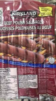 Saucisse polonaise au boeuf