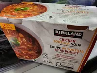 Soupe poulet et tortilla