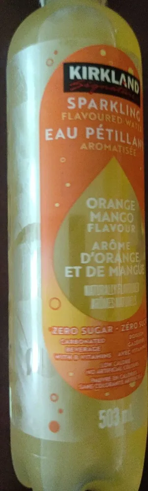 Psarkling Flavoured Water Orange Mango Flavour