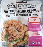 CHICKEN BREAST FILLETS UNCOOKED