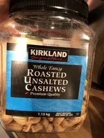 Kirkland Signature Unsalted Cashew Nuts Halves & Pieces: 1.13KG Tub