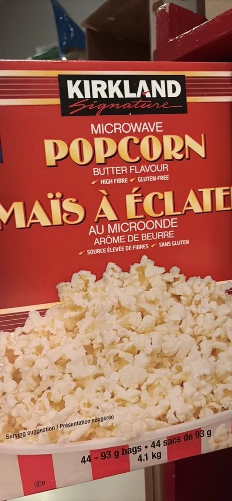 Microwave Popcorn Butter Flavour