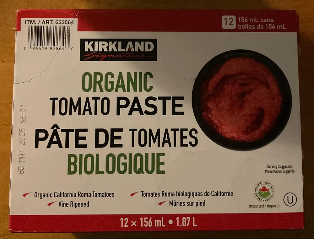 Organic Tomato Paste