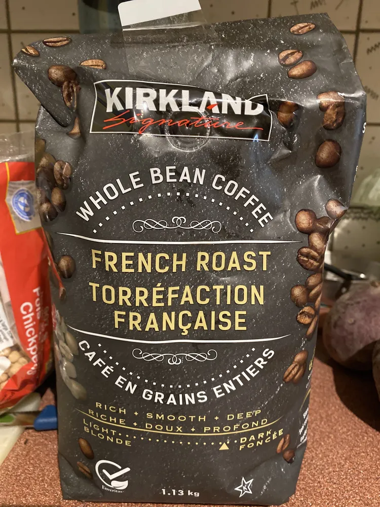 French roast whole bean coffee