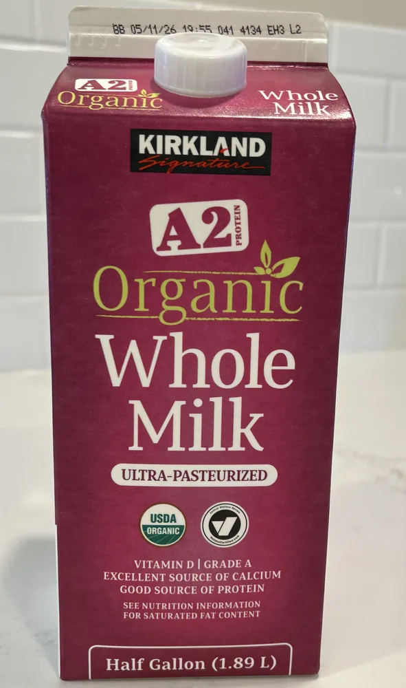 A2 Protein Organic Whole Milk