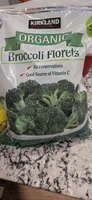 Organic broccoli florets