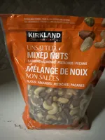 Unsalted mixed nuts