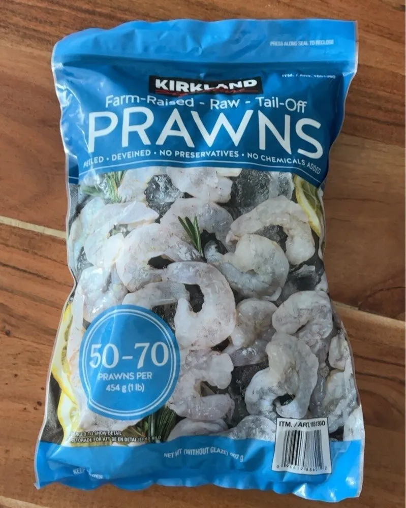 Prawns Tail-off