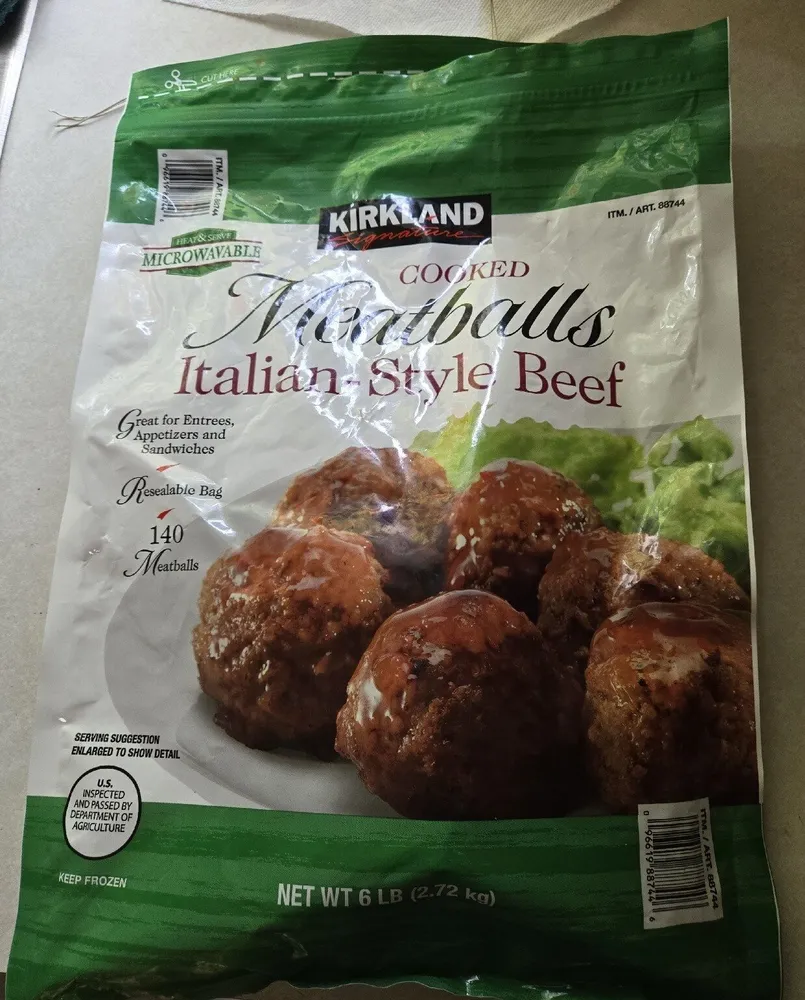 Meatballs Italian-Style Beef