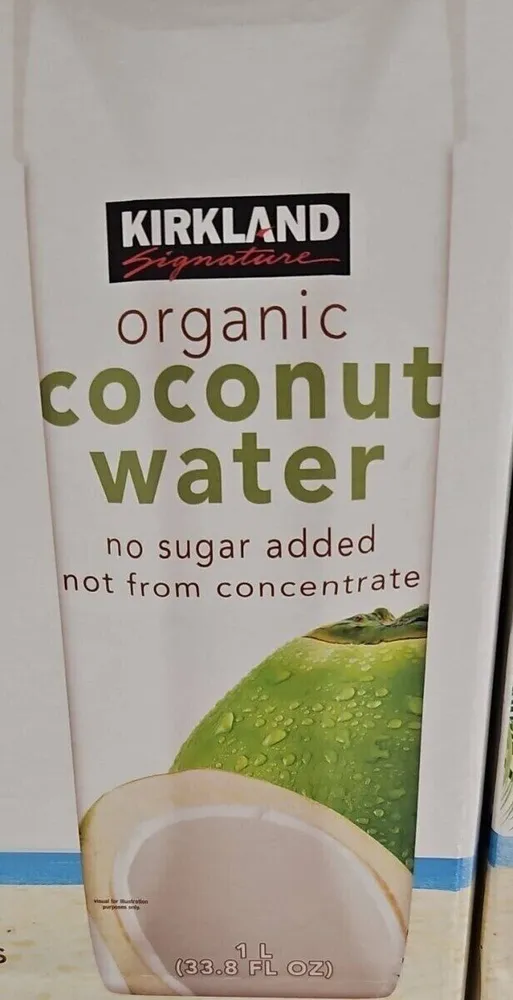 Organic coconut wate